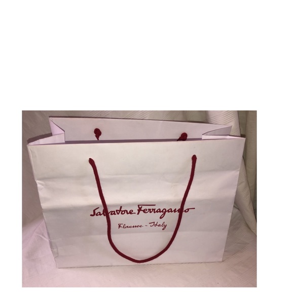 Authentic Ferragamo Small Shopping Paper Bag - Picture 6 of 6